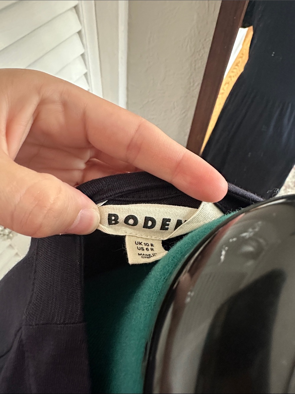 Boden Blue Naomi Short Jersey Dress View 3